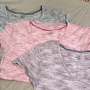 3 stripes loft tees